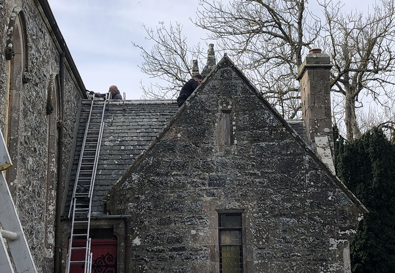 Inverkeithny Kirk roof Repair
